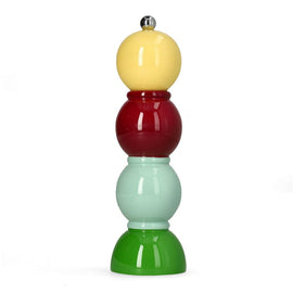 Addison Ross - Bobbin Salt & Pepper Mill Multi Yellow 24 cm Addison Ross - Bobbin Peper & Zoutmolen Multi Yellow 24 cm Peper/Zoutmolen Addison Ross
