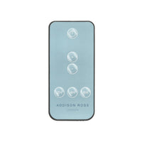 Lampe de table LED Addison Ross - Modèle Scallop - Kaki - 28 cm