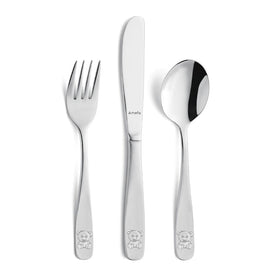 Amefa - Bear 3-piece children's cutlery Amefa - Bear 3-delig Kinderbestek Kinderbestek Amefa