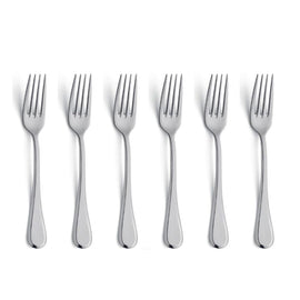 Amefa - Drift 6 Pastry Forks - Silver Amefa - Drift 6 Gebaksvorkjes - Zilver Gebaksvorkjes Amefa