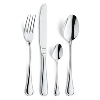 Amefa - Haydn 24-delige Bestekset 6 Personen Hoogglans - Zilverkleurig Bestekset Amefa