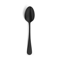 Amefa - Venus - Coffret de couverts 24 pièces pour 6 personnes, noir brillant - Coffret de luxe