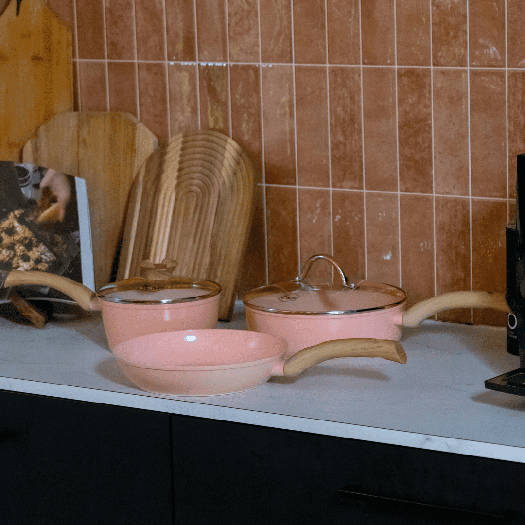 Cook & Pan - Blush Koekenpan 24 cm Koekenpan Cook & Pan