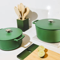 Cook & Pan - Cocotte en fonte écologique 24 cm - 4 litres