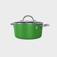 Cook & Pan - Honey Go Green Kookpot 20 cm met glazen deksel Cook & Pan