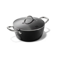 Cook & Pan - Casserole Signature 22 cm avec couvercle en verre