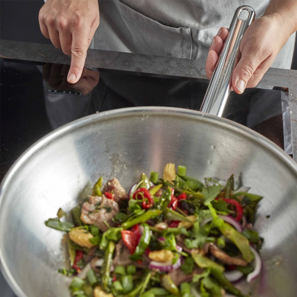 Demeyere - Apollo 7 Wok 30 cm + gratis glasdeksel Demeyere
