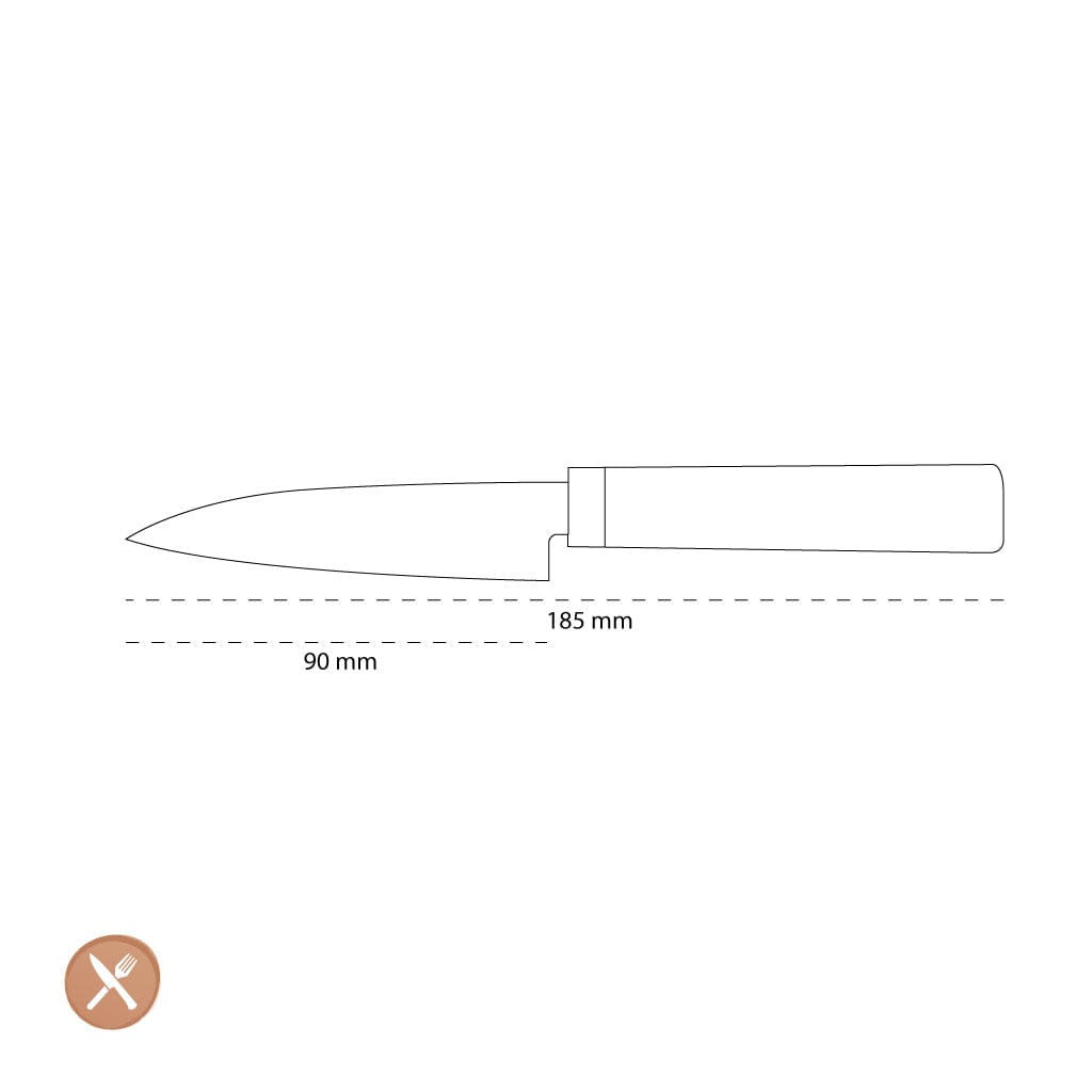 Kai Shun - Kai Fruitmes met hoes 3,5'' (9,0 cm) Kai Shun