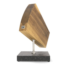 Kai Shun - Rotating Knife Block Granite/Oak Kai Shun - Roterend Messenblok Graniet/Eiken Messenblok Kai Shun