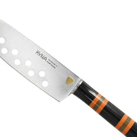 Couteaux KYNA - Couteau Santoku en édition limitée avec trous, 20 cm