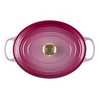 Le Creuset - Braadpan Ovaal in Geëmailleerd Gietijzer - Berry - 31 cm Braadpan Le Creuset