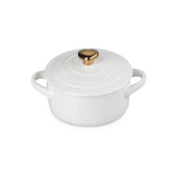 Le Creuset - Mini Braadpan - Valentijn - Wit Le Creuset