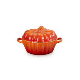 Le Creuset - Mini Roasting/Stew Pan Pumpkin Orange-Red 0.35 L Le Creuset - Mini-braad/Stoofpan Pompoen Oranjerood 0,35 L Le Creuset