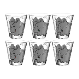 Leonardo - Tumbler 215ml elephant Bambini Leonardo - Drinkglas Bambini Olifant 215ml Leonardo
