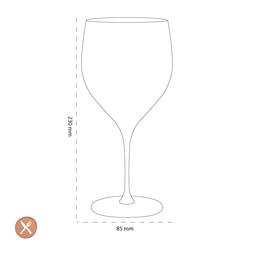 Leonardo - POESIA Cocktail Glazen 750ml - 6 stuks Cocktail glazen Leonardo
