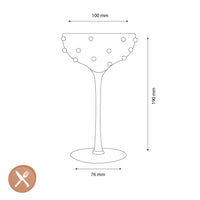 Lepelclub - Coupe à champagne - Verres à champagne nacrés LepelClub