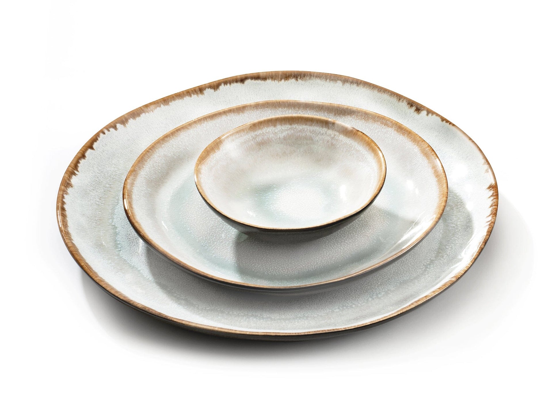 Medard de Noblat - Shadow Aqua Grote Kommen 15.2 cm (set van 6) Kommen Medard de Noblat