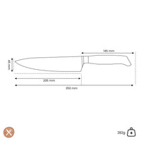 Messermeister - Oliva Luxe Koksmes 20 cm Koksmes Messermeister