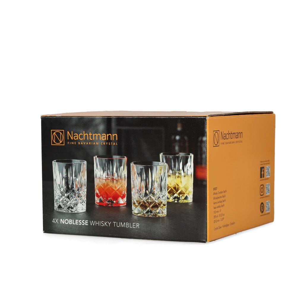Nachtmann - Noblesse Whiskyglas 295 ml, set 4 stuks Whiskey glazen Nachtmann