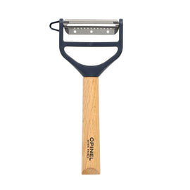 Opinel - T-Duo Peeler Blue Opinel - Dunschiller, T-Duo Wood, blauw, doos Opinel