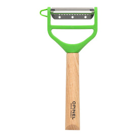 Opinel - T-Duo Peeler Green Opinel - Dunschiller, T-Duo Wood, groen, doos Opinel
