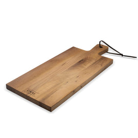 OVAL - Planche de service en pur noyer 49 x 20 cm Bezig met laden...