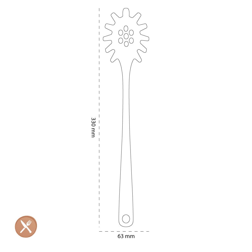 OXO - Spaghettilepel, nylon Spaghetti lepel OXO