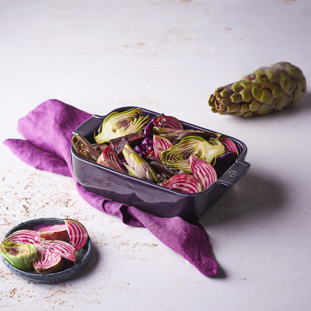 Peugeot - Appolia 32 cm aubergine rechthoekige ovenschaal Peugeot