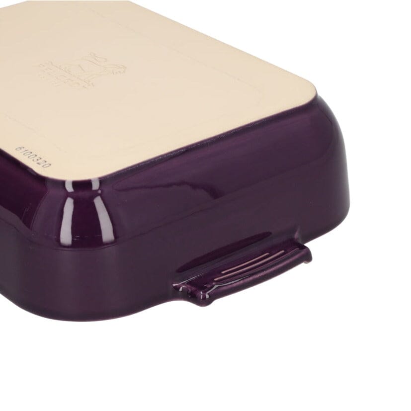 Peugeot - Appolia Ovenschaal Rechthoekig 32 cm Aubergine Ovenschaal Peugeot