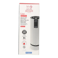 Peugeot - Line elektrische zoutmolen aluminium 15 cm Peugeot