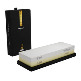Shinrai Knives - Double Sided Sharpening Stone - Grit 2000/5000 Shinrai Japan - Tweezijdige Slijpsteen - Grit 2000/5000 Slijpsteen Shinrai Japan