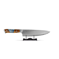 Couteaux Shinrai - Coffret de 6 couteaux Eclipse + Bloc à couteaux - Coffret de couteaux rotatifs avec bloc - Couteaux Shinrai