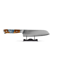 Couteaux Shinrai - Coffret de 6 couteaux Eclipse + bloc à couteaux - Couteaux Shinrai découpés à l'emporte-pièce