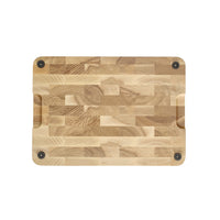 Shinrai Knives - Luxe Snijplank Essenhout - Kopshout - 35 × 25 × 2.5 cm Houten snijplank Shinrai Knives
