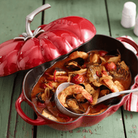Gratin de tomates Staub - Rouge cerise - 25 cm