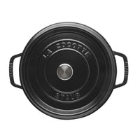 Staub - Lage Cocotte 28 cm Zwart Braadpan Staub