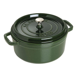 Staub - Round cocotte 26 cm - basil Staub - Ronde cocotte 26 cm - basilicum Staub