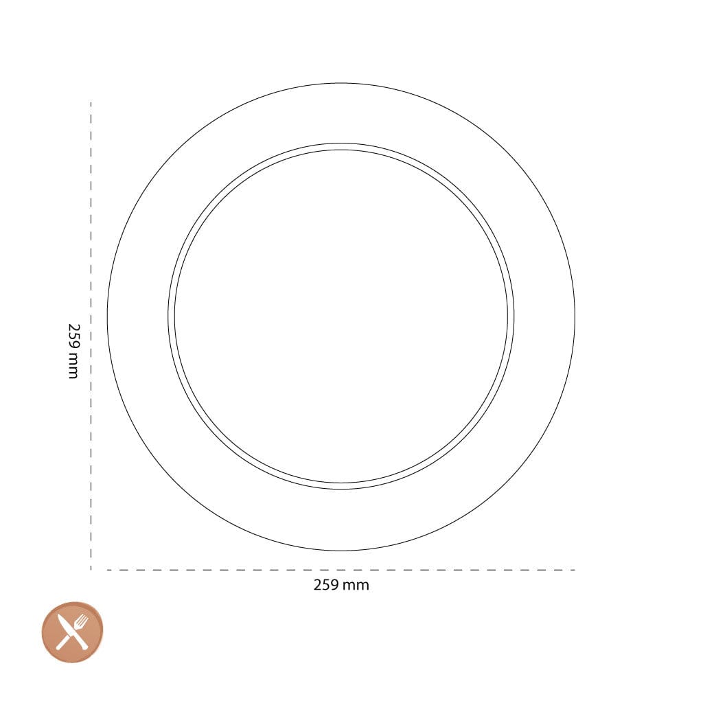 Villeroy & Boch - Crafted Breeze Dinerborden 6 stuks 26cm Dinerborden Villeroy & Boch