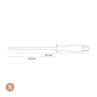 Wusthof - Aanzetstaal 26 cm, dik Wusthof