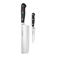 Wüsthof - Coffret de couteaux classique 2 pièces - Nakiri + Couteau de bureau Wusthof