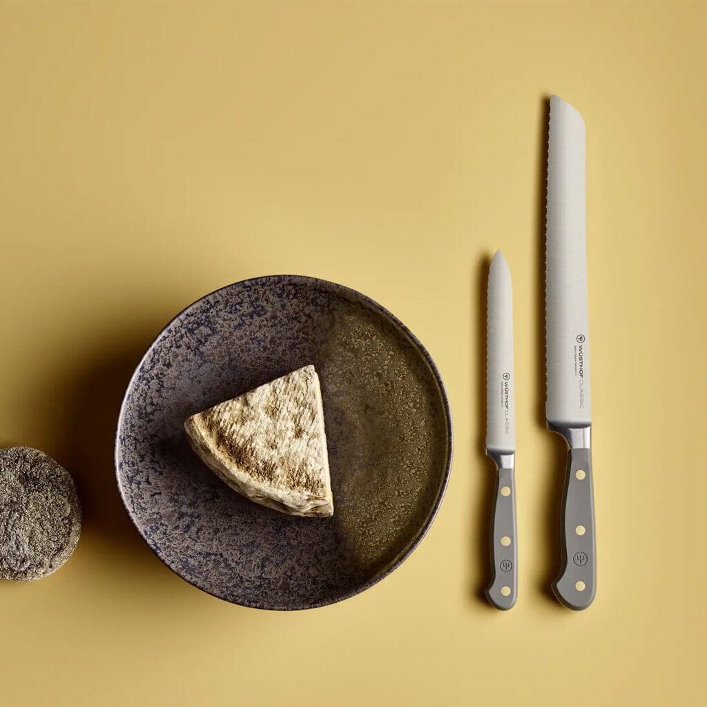 Wusthof - Classic Broodmes Velvet Oyster 23 cm Broodmes Wusthof