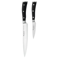 Wüsthof - Coffret de 2 couteaux Classic Ikon - Couteau à découper + Couteau de bureau
