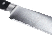 Wusthof - Classic Ikon Broodmes met precisie dubbele kartel 23 cm Broodmes Wusthof