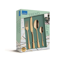 Amefa - Austin 24-delige Bestekset 6 Personen - Mat Goud Bestekset Amefa