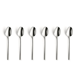 Amefa - Metropole 6 Teaspoons - Silver Amefa - Metropole 6 Theelepels - Zilver Theelepels Amefa