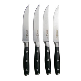 Messermeister - Avanta 4-piece black steak knife set Messermeister - Avanta 4-delige zwarte steak messenset Messensets Messermeister