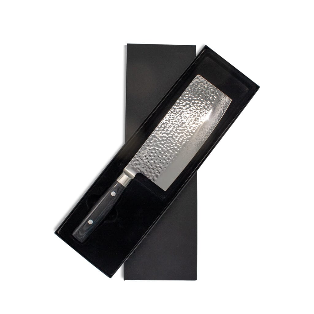 Yaxell Zen - Chinees Koksmes 18 cm 37 laags roestvrij damast staal Yaxell