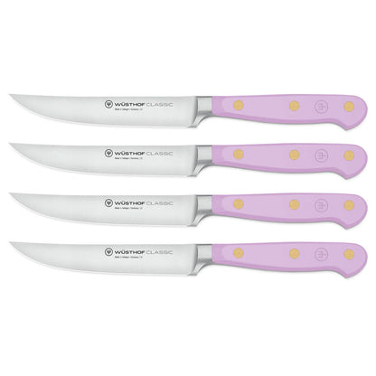 Wusthof - Classic Steak Knife Set 4-piece Purple Yam