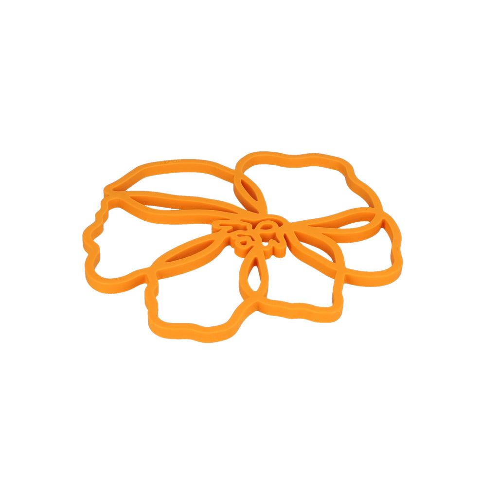 Tools2Cook - Silicone Coaster Poppy Orange Orange