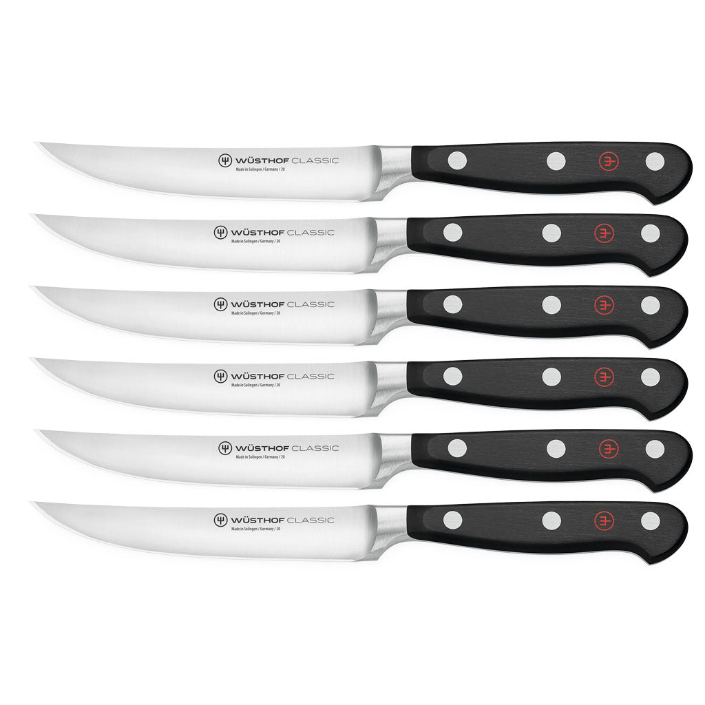 Wusthof - Classic Steakmessenset 6-delig